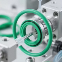 Joints toriques personnalisés résistants aux températures élevées, EPDM, NBR, FKM, joints en caoutchouc silicone pour solution d'étanchéité des machines industrielles