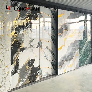 Meerdere stijlen PVC marmer wandpaneel plaat 1220*2440*3mm PVC kunststof <span class=keywords><strong>UV</strong></span> marmer plaat - Product Image 1