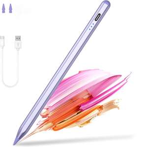 <span class=keywords><strong>Stylet</strong></span> universel en aluminium <span class=keywords><strong>avec</strong></span> pointe remplaçable, attraction magnétique pour téléphones mobiles iOS Android, <span class=keywords><strong>iPad</strong></span> pour le dessin au crayon - Product Image 2