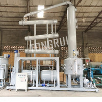 Unité de distillation d'huile moteur de machine de rectification de recyclage d'huile moteur pour produire une nouvelle huile lubrifiante