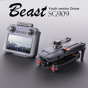 Zll SG909 <span class=keywords><strong>RC</strong></span> <span class=keywords><strong>Drone</strong></span> Tránh chướng ngại vật 4K Ổn định 3 trục Gimbal GPS Điều khiển động cơ không chổi than chuyên nghiệp với màn hình tùy chọn - Product Image 5