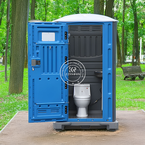 Baño Prefabricado Portátil de Diseño Moderno y Económico 2025, Cuarto de Ducha Móvil con Estructura de Acero y Panel Sándwich, Inodoro - Product Image 2