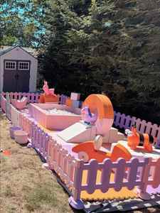 Location d'équipements de jeux souples intérieurs/extérieurs pour enfants - Parcours sensoriels pour tout-petits - Garantie 1 an - Type manuel - Pièce de parc d'attractions - Product Image 1