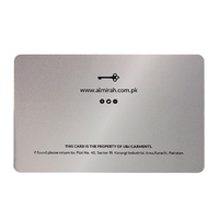 Kartu PVC keanggotaan plastik kustom holografik Laminating Overlay Club VIP Card dengan Chip IC