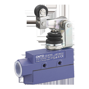 Interruptor de Límite Eléctrico CNTD Changde TZ/CZ-6143, Sellado, de Aleación de Aluminio, Impermeable y Resistente al Aceite, con Corriente Máxima de 10A - Product Image 1