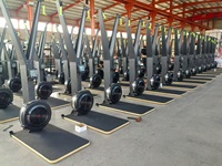 Nouvel Arrivage : Appareil de Fitness Cardio Ski, Équipement de Gymnastique Intérieur, Rameur, Résistance à 10 Niveaux, Machine Ergométrique de Ski à Air