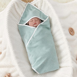 Super doux dormir <span class=keywords><strong>lange</strong></span> d'emmaillotage serviette <span class=keywords><strong>de</strong></span> bain nouveau-né enfants peignoir couverture épaisse enfant en bas âge bébé serviette à capuche - Product Image 2