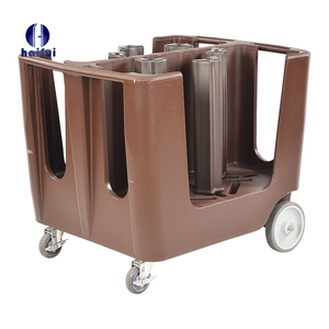 Pe Plastic Hotel Restaurant Opslag Meerdere Verstelbare Plaat Schotel Bewegende <span class=keywords><strong>Trolley</strong></span> <span class=keywords><strong>Food</strong></span> Tray Kar Schotel Caddy Dish Opslag <span class=keywords><strong>Trolley</strong></span> - Product Image 5