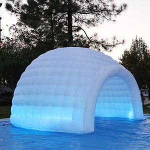 Carpa <span class=keywords><strong>de</strong></span> Nieve Inflable <span class=keywords><strong>de</strong></span> PVC Impermeable, Tipo Iglú, Doble Capa, Ligera, Plegable, Refugio <span class=keywords><strong>de</strong></span> Invierno, Tamaño Personalizable, Ecológica - Product Image 3