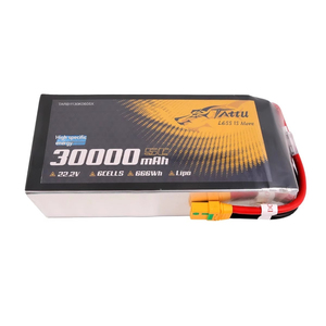 Ventes chaudes Batterie semi-solide Tattu 30000mAh 6S 22.2V 5C pour avion RC Multi-rotor Quadricoptère Drone - Product Image 5