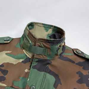 Chaqueta Táctica de Campo <span class=keywords><strong>M65</strong></span> con Forro Polar, Camuflaje de Selva, Resistente al Agua, Personalizada al por Mayor para Hombre - Product Image 2