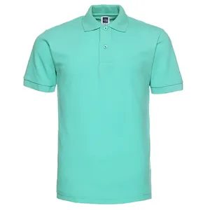 Erkekler için özel 90 polyester 10 spandex spor golf polo gömlekler