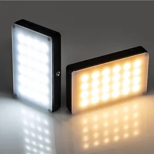 Портативный Перезаряжаемый двухцветный светодиодный светильник VILTROX RB08 8 Вт 2500K ~ 8500K CRI 95 + Сверхлегкая студийная лампа для фотосъемки