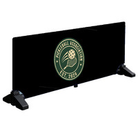 Barrière de protection portable pour terrain de pickleball intérieur, filet de séparation pour l'entraînement au contrôle du ballon et les installations de tournoi