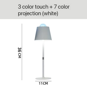 Lámpara de Mesa con Proyección de Cielo Estrellado, Lámpara Moderna con Forma de Botella de Vino, Lámpara de Noche para Dormitorio, Protección Ocular, Ambiente Nocturno - Product Image 6