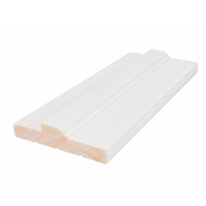 Bộ khung cửa gỗ rắn màu trắng hiện đại cho nội thất và ngoại thất phong cách thiết kế Trung Quốc cho khách sạn - Product Image 5