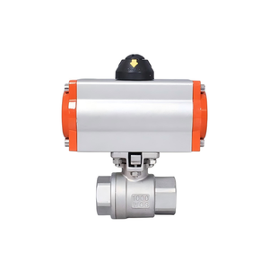 JTAIV - Válvula de Bola Neumática de Dos Piezas Roscada, Personalizable, con Soporte OEM, para Altas Temperaturas - Product Image 4