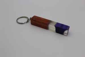 Llaveros de Resina y Madera de Diseño, Elaborados con Madera Natural y Resina para un Estilo Elegante y Minimalista - Product Image 2