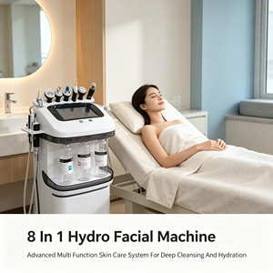Système hydro-facial multifonctionnel 8 en 1 pour le renouvellement de la peau et les soins purifiants <span class=keywords><strong>des</strong></span> pores - Product Image 1