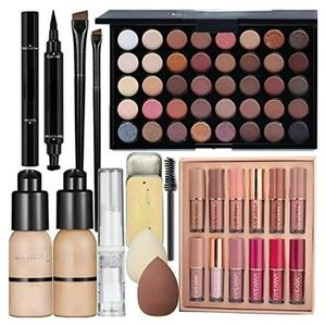 Produttore cosmetico Lip Stick fondotinta Eyeliner ombretto Kit Kit <span class=keywords><strong>per</strong></span> il trucco <span class=keywords><strong>per</strong></span> i professionisti Set completo <span class=keywords><strong>Make</strong></span> <span class=keywords><strong>Up</strong></span> Set <span class=keywords><strong>per</strong></span> le donne - Product Image 5