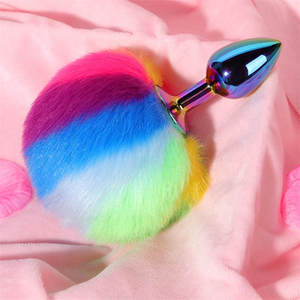 Nouveau jouet sexuel privé de prise anale en métal de queue de lapin des femmes pour les jouets sexuels anaux de masturbation - Product Image 4