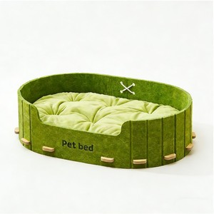 Nueva Cama de Lujo para Mascotas, Ecológica, de Fieltro, Lavable, Cálida y Protectora, Resistente a Arañazos, para Perros y Gatos - Product Image 2