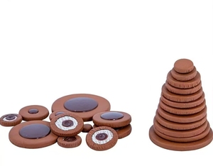 แผ่นหนังแซกโซโฟนอัลโตพร้อมแผ่นหนังแกะปรับแต่งได้แบบพาดเส้นขอบ ABS อุปกรณ์เครื่องดนตรี - Product Image 1