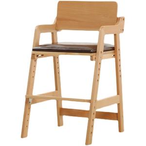 Chaise haute pour bébé pliable en bois massif, écologique, logo personnalisé, design moderne pour hôtel et salle de sport, taille personnalisée, emballage en carton - Product Image 5