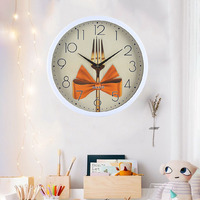 Jam Dinding Digital Modern Gaya Nordik Kreatif Fashion Bulat LUMINOVA Sederhana Satu Sisi Ruang Tamu Kamar Tidur Plastik Grosir