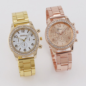 Fancy Day 6PCS <strong>Set</strong> Luxury <strong>Watch</strong> Women Ring Necklace Earrings <strong>Set</strong> Rhinestone Fashion Wristwatch Gift <strong>Set</strong> - Product Image 5