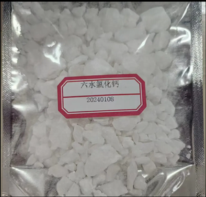 Hexahidrato <span class=keywords><strong>de</strong></span> <span class=keywords><strong>cloruro</strong></span> <span class=keywords><strong>de</strong></span> <span class=keywords><strong>calcio</strong></span> <span class=keywords><strong>de</strong></span> grado alimenticio <span class=keywords><strong>de</strong></span> alta calidad 7774-34-7 Cas CaCL2.6H2O Block and Pellet - Product Image 1