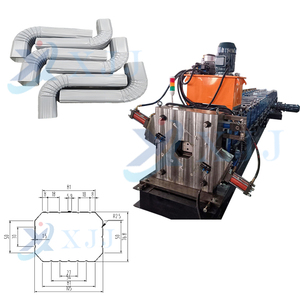 Kim loại ống vuông Keel tạo thành máy hình dạng đặc biệt downsport ống uốn lạnh tạo thành máy - Product Image 1