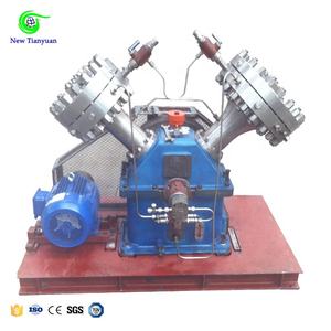 Compresores Industriales de Diafragma para Gas de Cloruro de Metilo <span class=keywords><strong>CH3Cl</strong></span>, Helio He y Hidrógeno, de Alta Presión (350 Bar), con Motor - Product Image 2