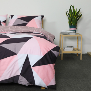 Sang Trọng Bông Duvet Cover Set 100% Cotton Tùy Chỉnh Thiết Kế Bông Vải Nữ Hoàng Kích Thước Quilt Cover Set - Product Image 4