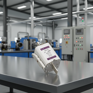 Fusible céramique-cuivre carré haute vitesse 1500V avec capacité de coupure de 100KA, certifié IEC, basse tension - Product Image 2