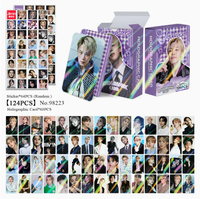 124 Tarjetas LOMO KPOP Impresas con Láser, Bangtan Boys ARIRANG JungKook V JIMIN SUGA RM J-HOPE JK, Fototarjetas Láser