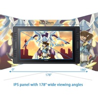 Tablette graphique interactive Huion Kamvas Pro 20 (2019) 21,5 pouces 120 % sRGB avec écran anti-reflet