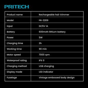 PRITECH OEM ODM Cortapelos Profesional con Logotipo Personalizado al por Mayor, Máquina de Barbero Retro con Cuchilla en T Grabada, Directo de Fábrica - Product Image 6
