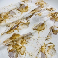 Robe de mariée transparente pour femme en tissu chiffon, jacquard à rayures Dobby, 100 % polyester, infroissable, poids moyen, pour confection de vêtements