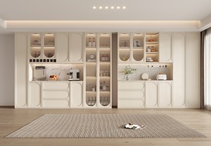 Personalizado más nuevo diseño de ahorro de espacio de aluminio vidrio vino estantes vitrina - Product Image 3