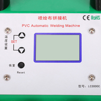Nouvelle soudeuse à air chaud pour bâche en PVC de petite taille portable de Guangzhou, soudeuse à air chaud pour bâche en PVC, 800-1600W 220/230V