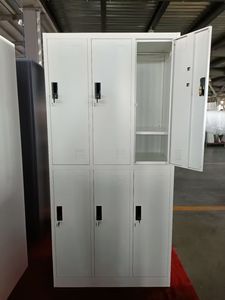 Wholesale Furniture Steel Wardrobe Steel <strong>Almirah</strong> Designs with Cheap Price Metal Cupboard Locker for School Office Students - Product Image 3