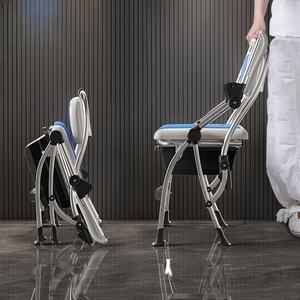 Ventes élevées de la salle de bain pour personnes âgées chaise de toilette spéciale chaise d'aisance pliante - Product Image 5