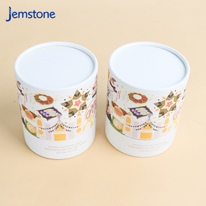 Envases ecológicos de cartón cilíndrico para velas y frascos de vidrio con materiales reciclables - Product Image 2