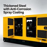 Générateur diesel à transfert automatique (ATS) super silencieux 75 kW 80 kVA 80 kW, triphasé 400 V 50/60 Hz, certifié CE ISO, pour alimentation de secours hospitalière