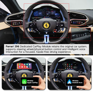 296 GTB GTS GT3 Speciale-อัปเกรดไร้สาย Apple CarPlay Android ถอดรหัสอัตโนมัติโมดูลชุดอินเตอร์เฟสสำหรับ Ferrari 296 - Product Image 3