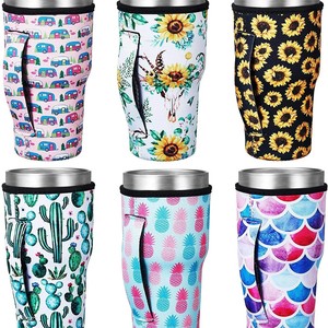 Funda para Taza de Café con Impresión Personalizada de Alta Calidad a Bajo <span class=keywords><strong>Precio</strong></span>, Funda Térmica para Bebidas Frías, Sublimación, para Té con Leche - Product Image 3