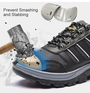 Metatarso de acero para hombres personalizados Bota de seguridad de protección industrial - Product Image 6