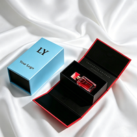 Boîtes de parfum personnalisées de luxe avec logo Soy, 30 ml, 50 ml, 100 ml, bouteille magnétique, emballage cadeau en papier cosmétique