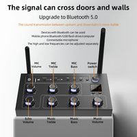 Kit de Altavoces de Pared de 50W, Sistema de Audio Inalámbrico Comercial de 6.5 Pulgadas para Estudio de Danza, Restaurante, Tienda, Música de Fondo
